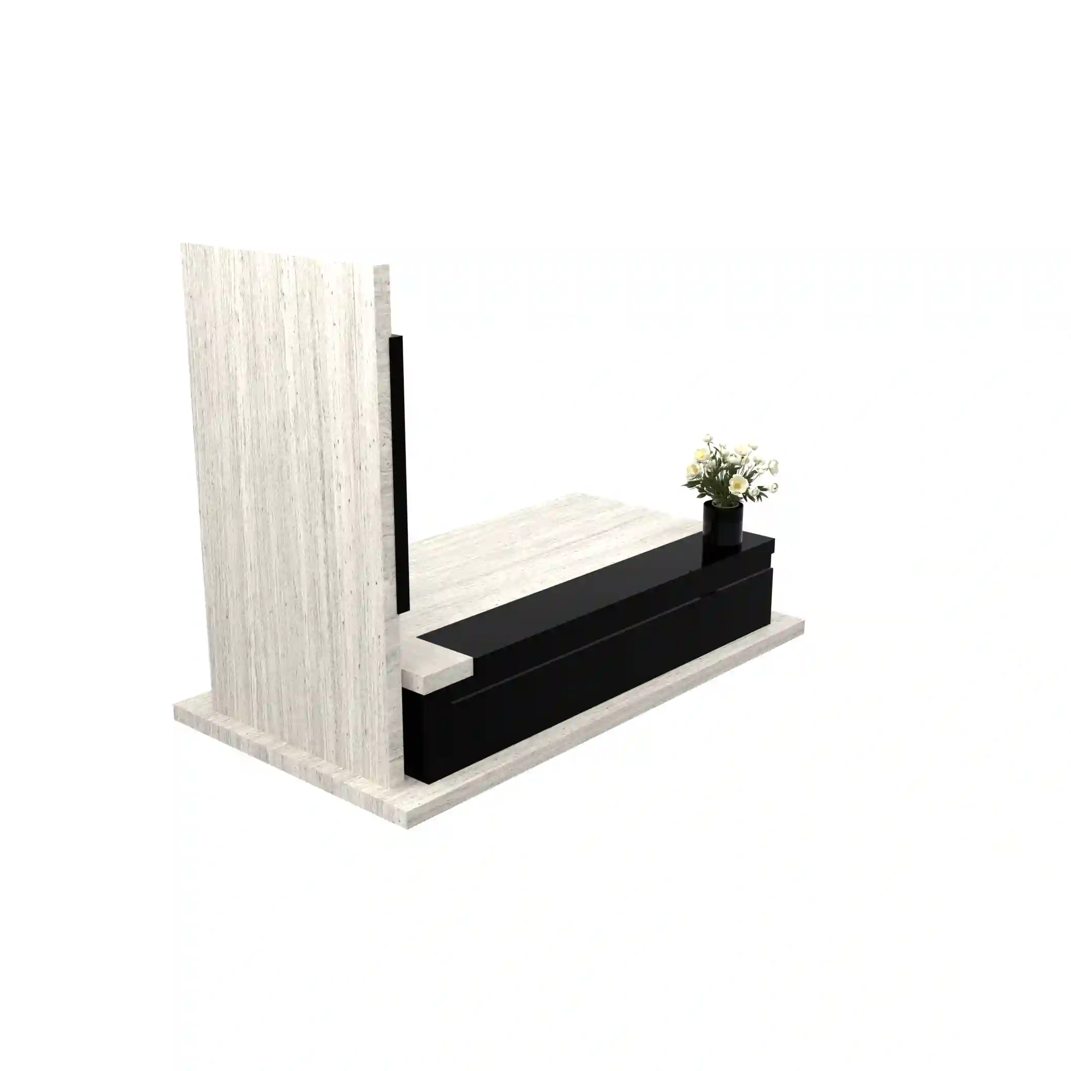 Nagrobek pojedynczy z granitu CK 149+360 – photo №7