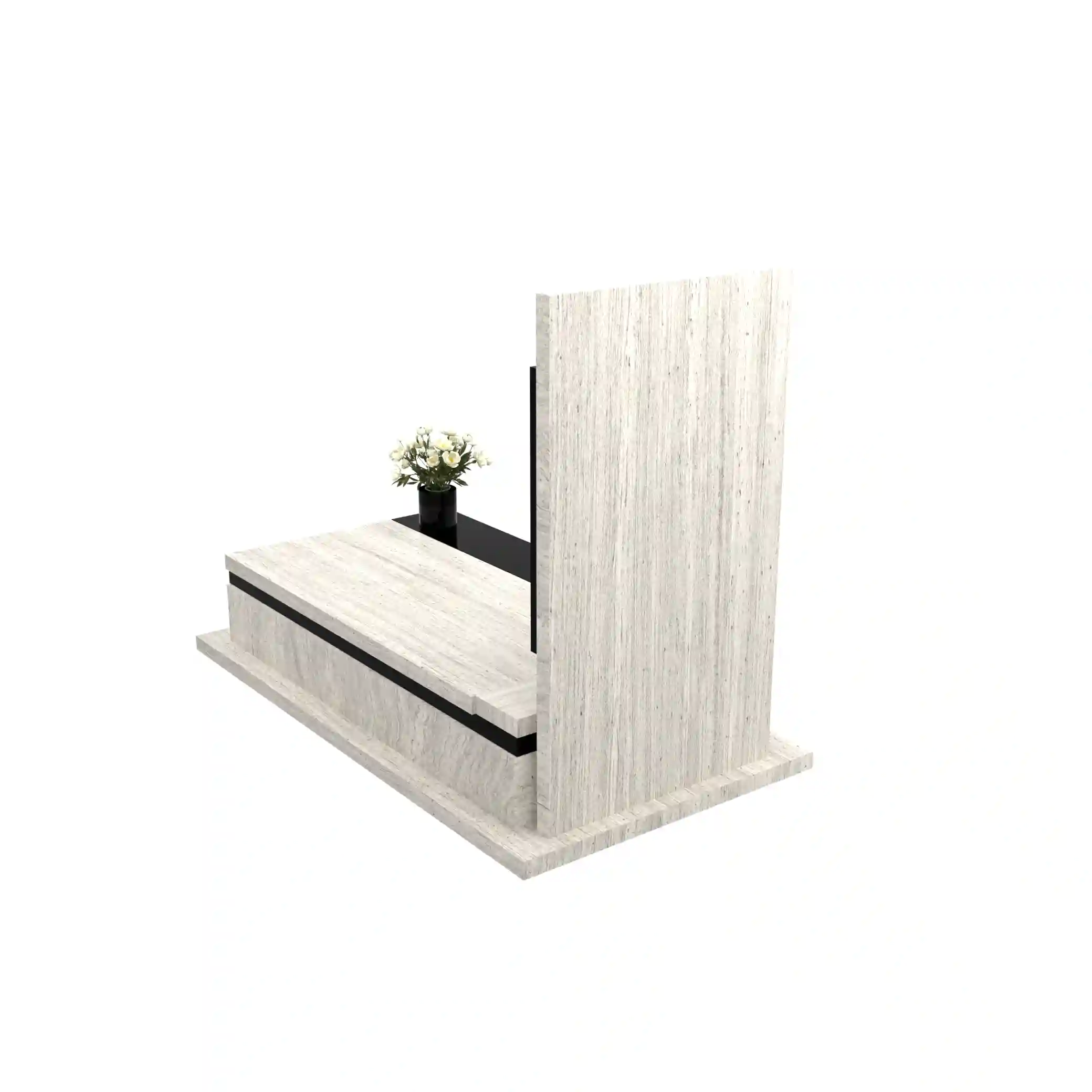 Nagrobek pojedynczy z granitu CK 149+360 – photo №5