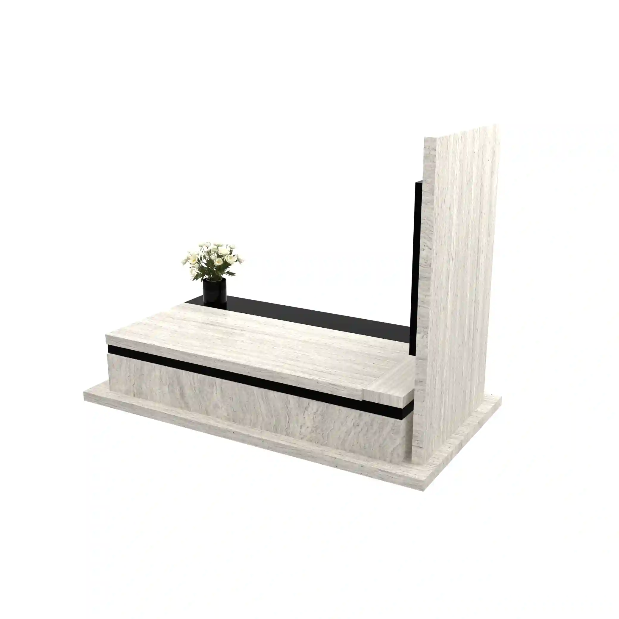 Nagrobek pojedynczy z granitu CK 149+360 – photo №4