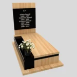 Nagrobek pojedynczy z granitu CK 149 zdjęcie 43