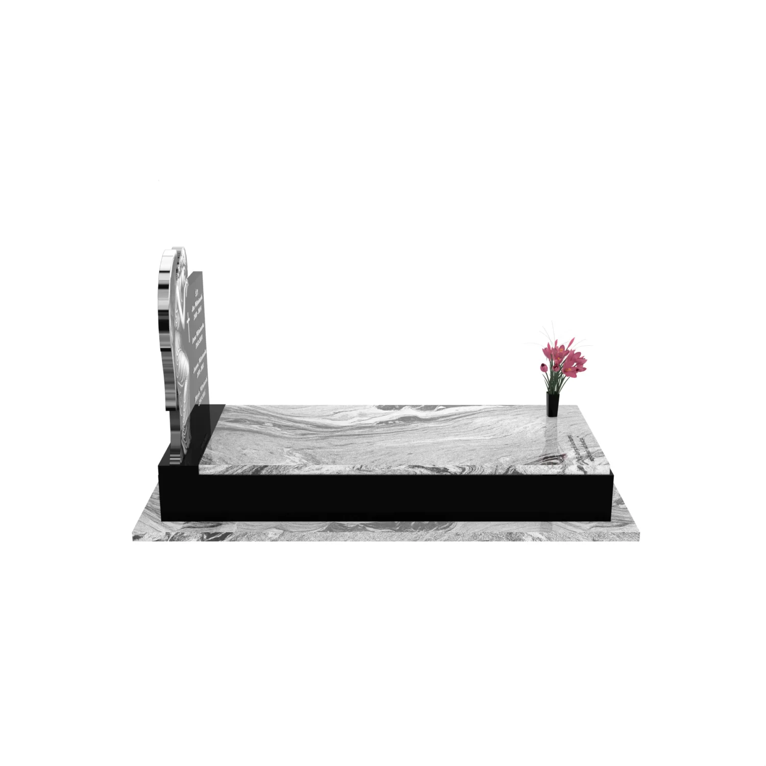 Nagrobek pojedynczy z rzeźbą anioła CK 174+360 – photo №9