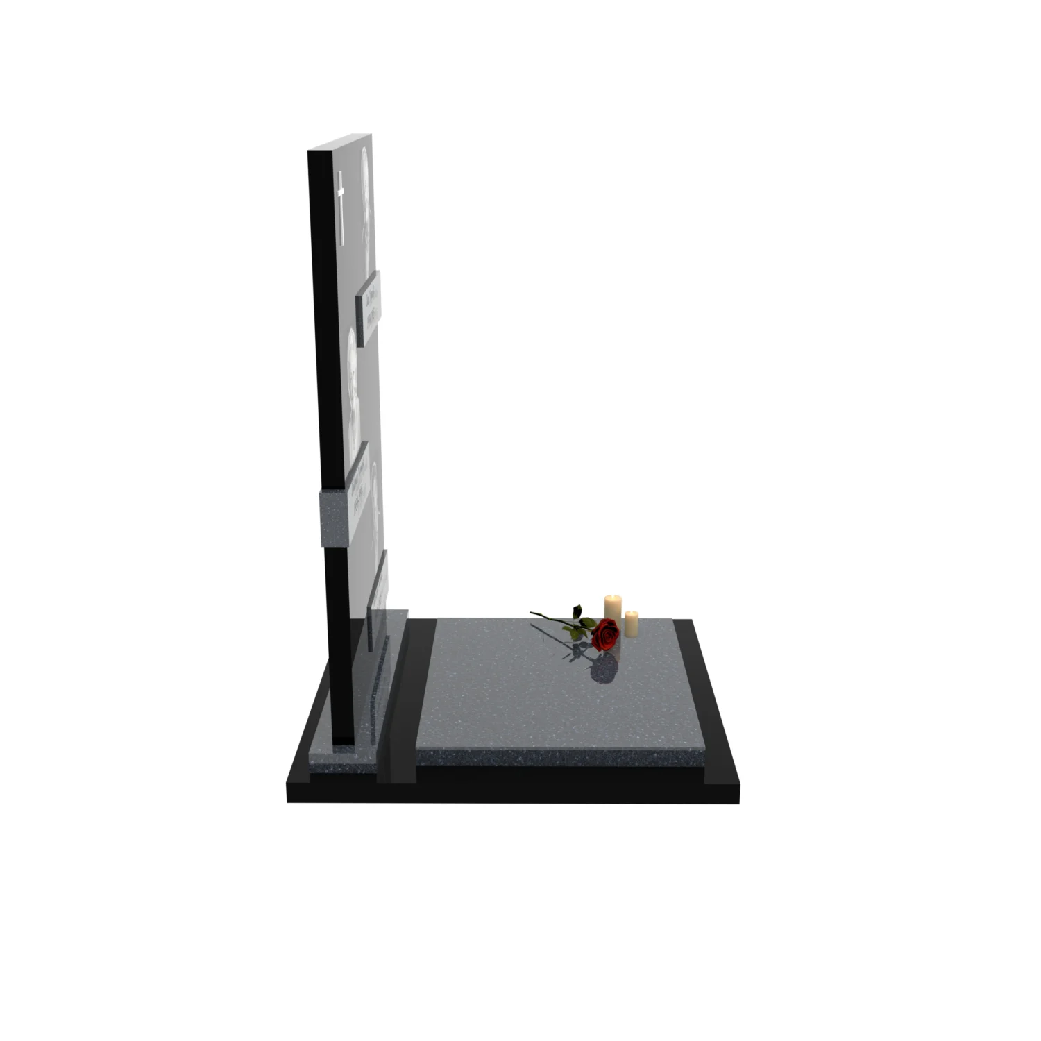 Nagrobek urnowy z grawerem portretu U 116+360 – photo №9