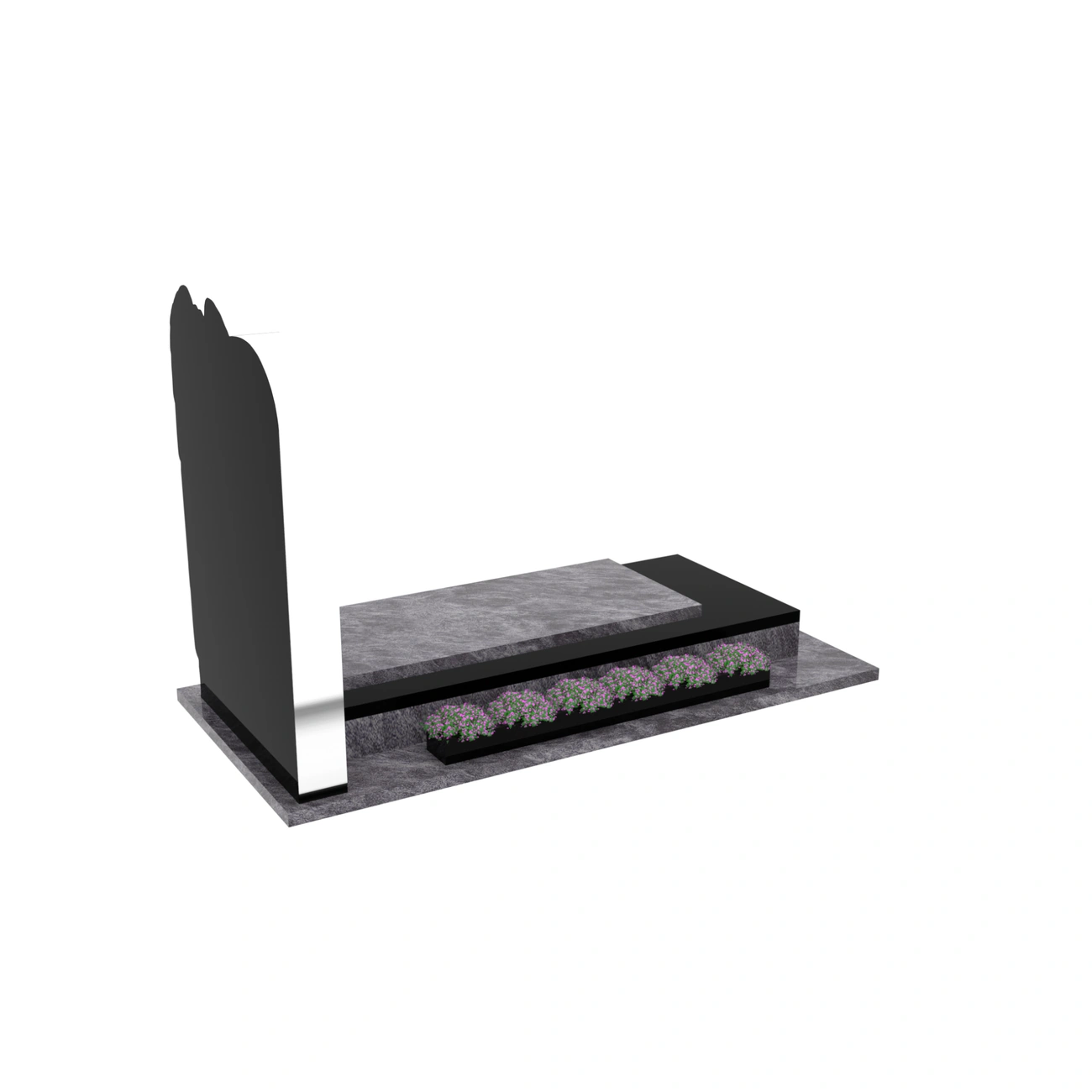 Nagrobek pojedynczy z rzeźbą anioła CK 157+360 – photo №8