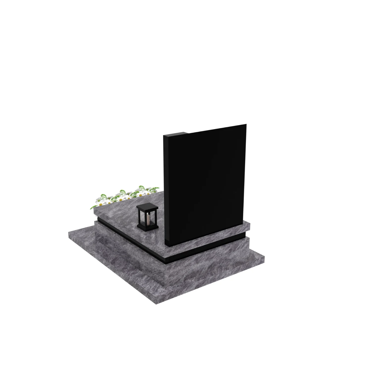 Nagrobek dla dziecka z rzeźbą dłoni i serca D 67+360 – photo №5