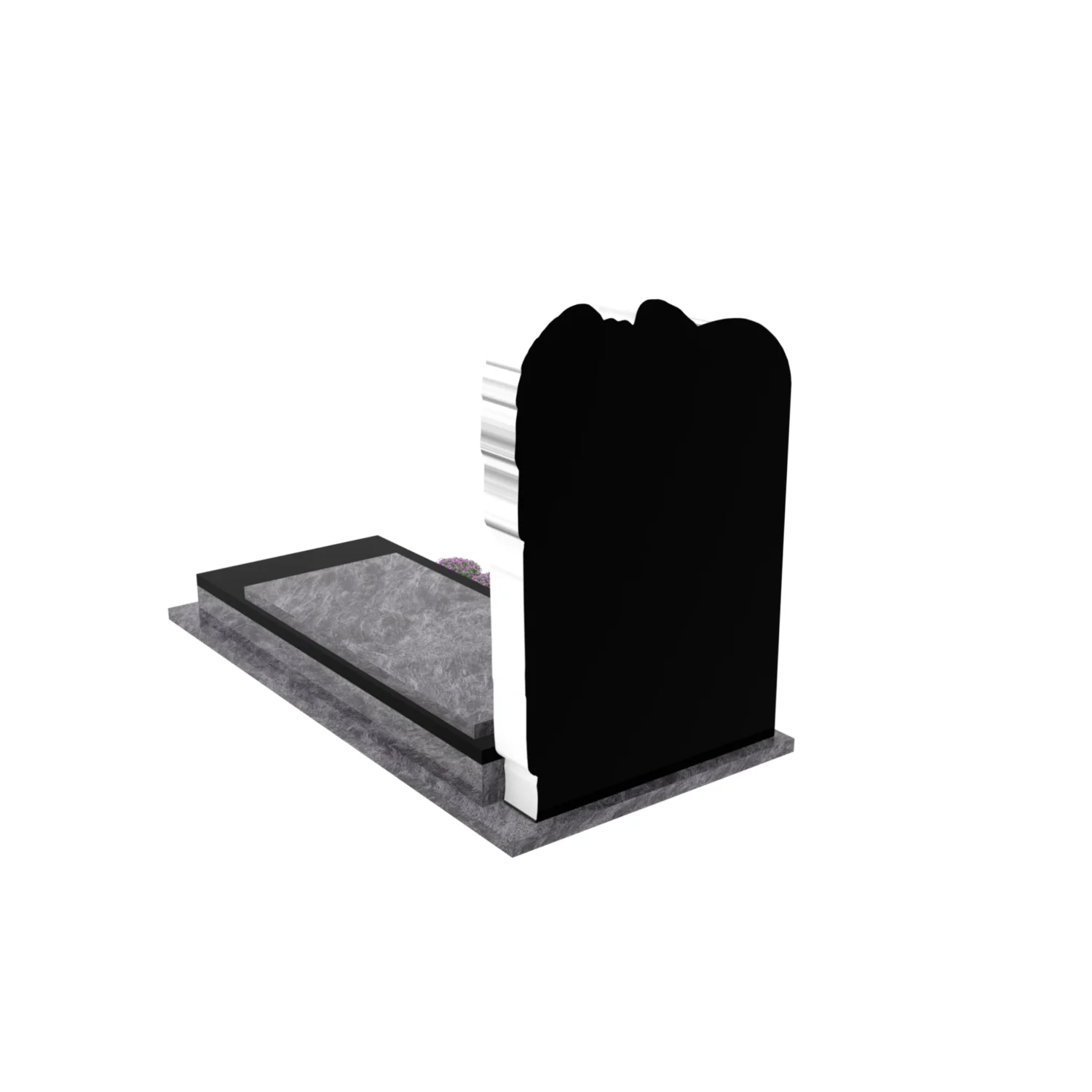 Nagrobek pojedynczy z rzeźbą anioła CK 157+360 – photo №5