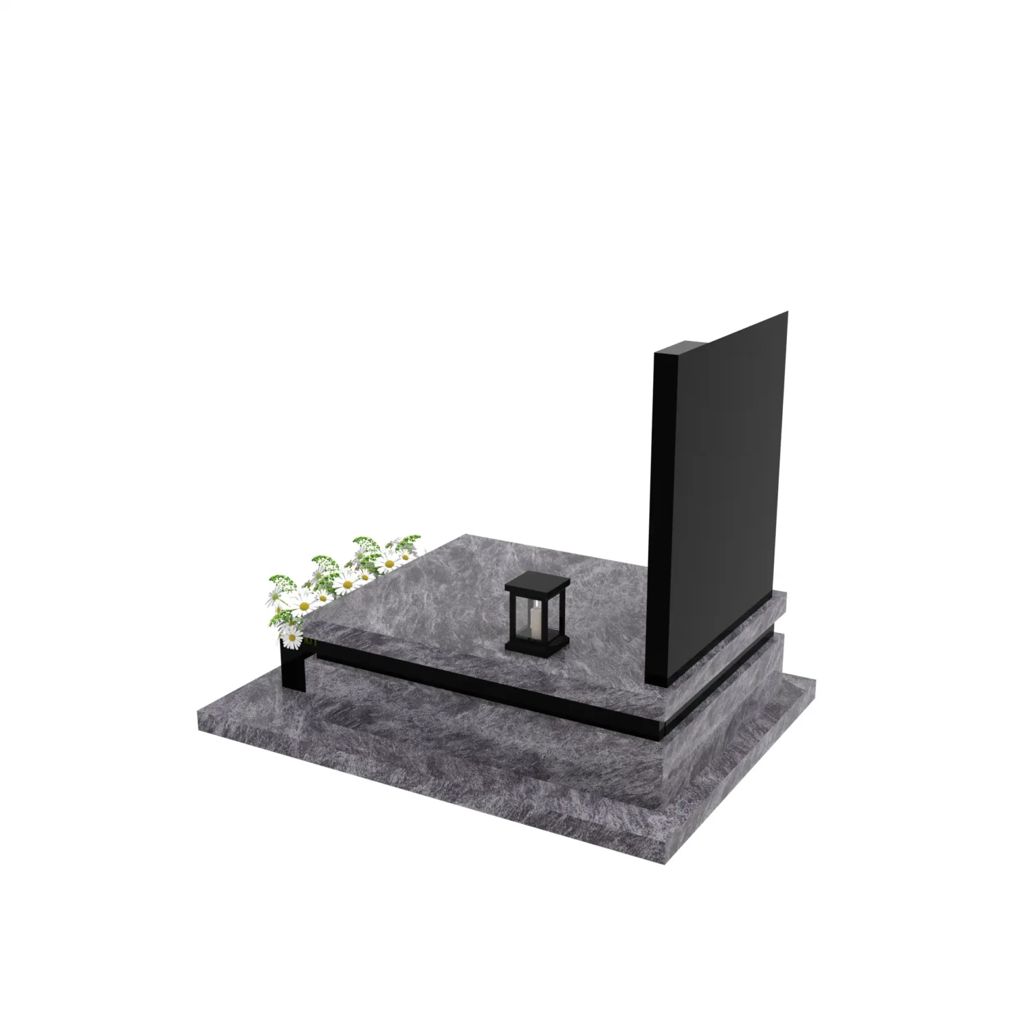 Nagrobek dla dziecka z rzeźbą dłoni i serca D 67+360 – photo №4