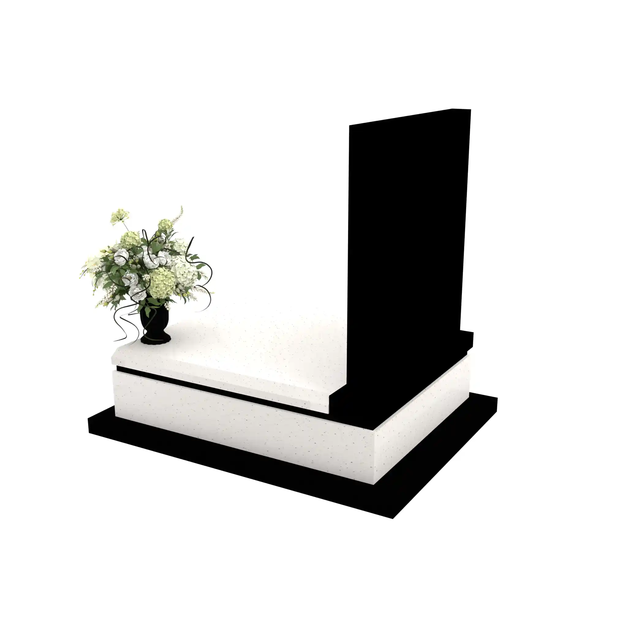 Nagrobek dziecięcy z grawerem anioła D 76+360 – photo №4