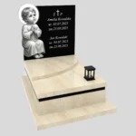 Nagrobek dla dziecka z grawerem anioła D 78 zdjęcie 34