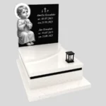 Nagrobek dla dziecka z grawerem anioła D 78 zdjęcie 46