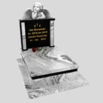 Nagrobek dla dziecka z grawerem anioła D 77 zdjęcie 48