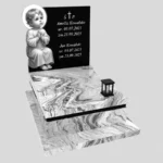 Nagrobek dla dziecka z grawerem anioła D 78 zdjęcie 48