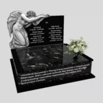 Nagrobek podwójny z grawerem anioła CK 110 zdjęcie 32