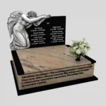 Nagrobek podwójny z grawerem anioła CK 110 zdjęcie 40