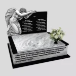 Nagrobek podwójny z grawerem anioła CK 110 zdjęcie 44