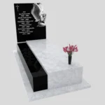 Nagrobek pojedynczy z grawerem anioła CK 175 zdjęcie 36