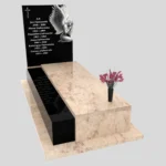 Nagrobek pojedynczy z grawerem anioła CK 175 zdjęcie 46