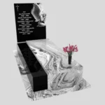 Nagrobek pojedynczy z grawerem anioła CK 175 zdjęcie 48