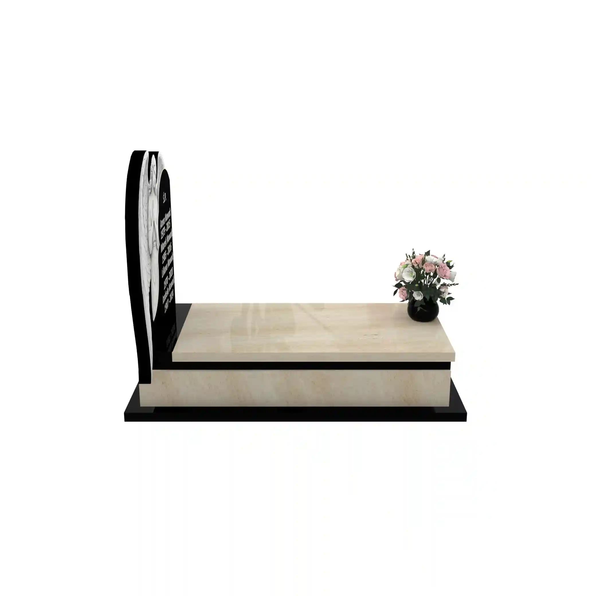 Nagrobek pojedynczy z rzeźbą anioła CK 171+360 – photo №9