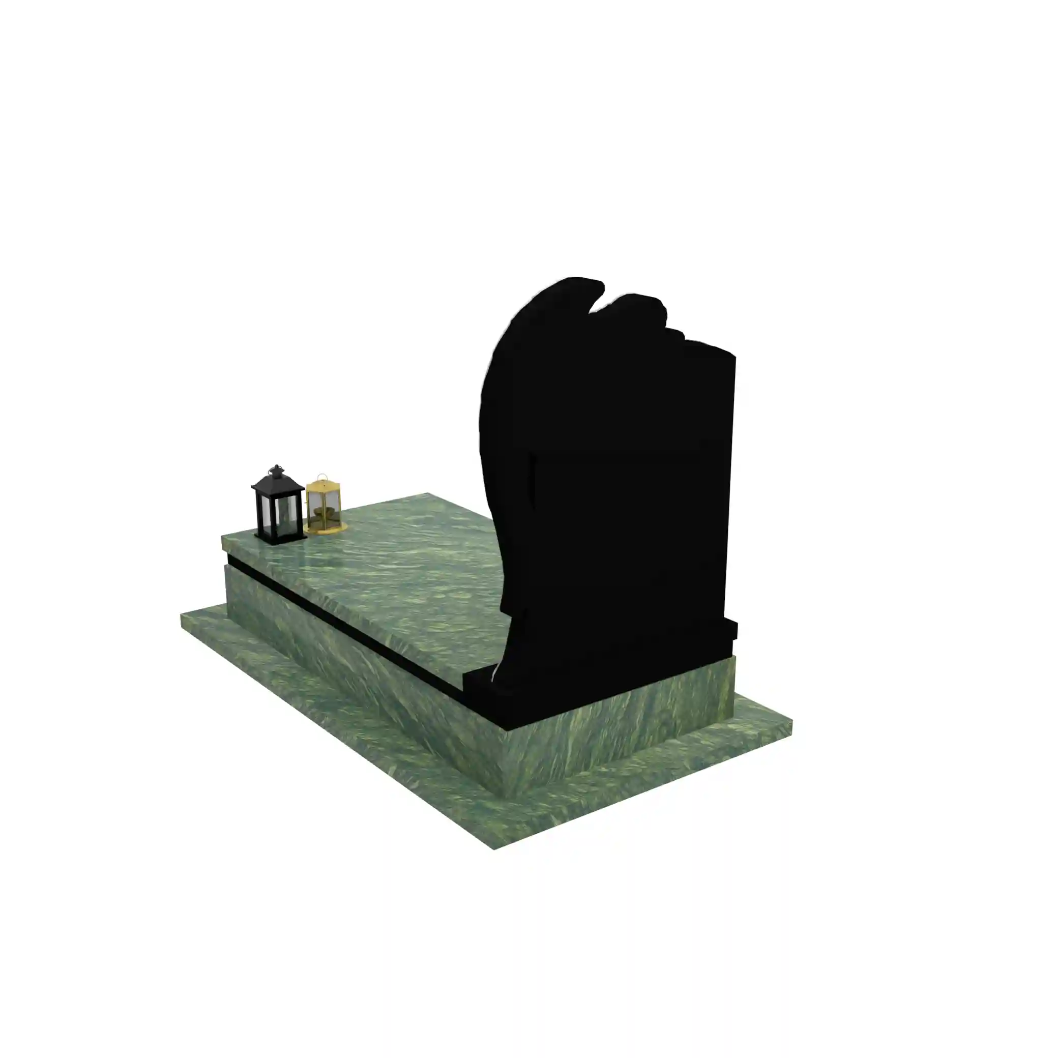 Nagrobek pojedynczy z rzeźbą anioła CK 172+360 – photo №5