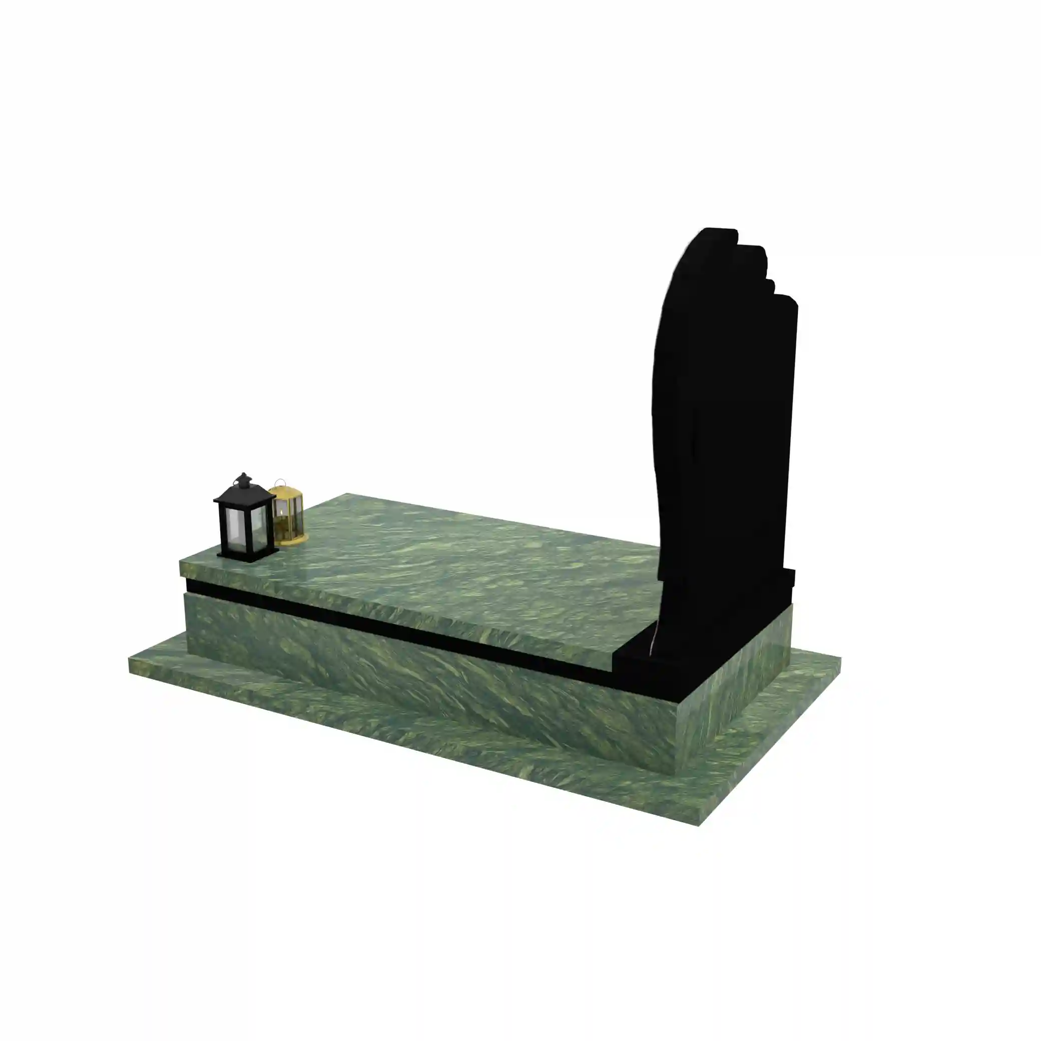 Nagrobek pojedynczy z rzeźbą anioła CK 172+360 – photo №4