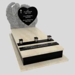 Nagrobek pojedynczy z rzeźbą anioła CK 159 zdjęcie 30