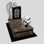 Nagrobek pojedynczy z rzeźbą anioła CK 170 zdjęcie 35