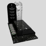 Nagrobek pojedynczy z rzeźbą anioła CK 157 zdjęcie 31