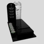 Nagrobek pojedynczy z rzeźbą anioła CK 157 zdjęcie 32