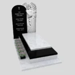 Nagrobek pojedynczy z rzeźbą anioła CK 157 zdjęcie 33