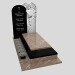 Nagrobek pojedynczy z rzeźbą anioła CK 157 zdjęcie 34