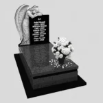 Nagrobek pojedynczy z rzeźbą anioła CK 170 zdjęcie 40