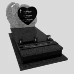 Nagrobek pojedynczy z rzeźbą anioła CK 159 zdjęcie 32