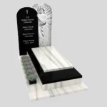 Nagrobek pojedynczy z rzeźbą anioła CK 157 zdjęcie 38