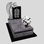 Nagrobek pojedynczy z rzeźbą anioła CK 170 zdjęcie 42