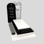 Nagrobek pojedynczy z rzeźbą anioła CK 157 zdjęcie 42