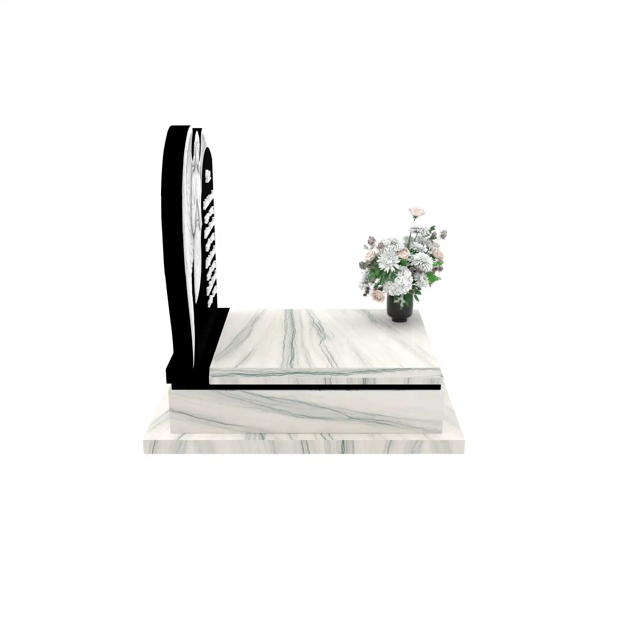 Nagrobek urnowy z rzeźbą anioła U 114+360 – photo №9