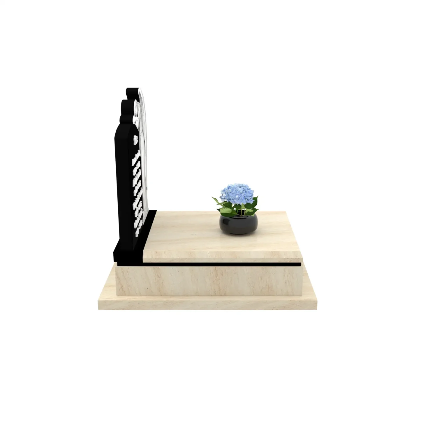 Nagrobek urnowy z rzeźbą anioła U 115+360 – photo №9