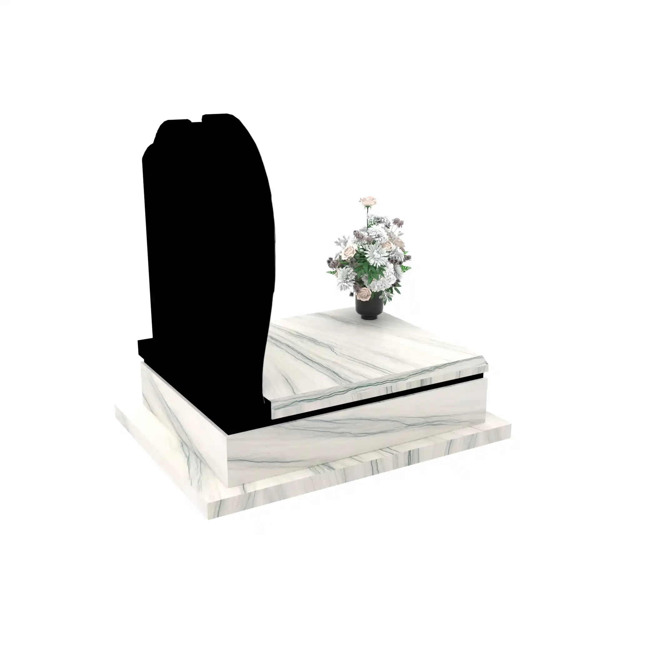 Nagrobek urnowy z rzeźbą anioła U 114+360 – photo №8