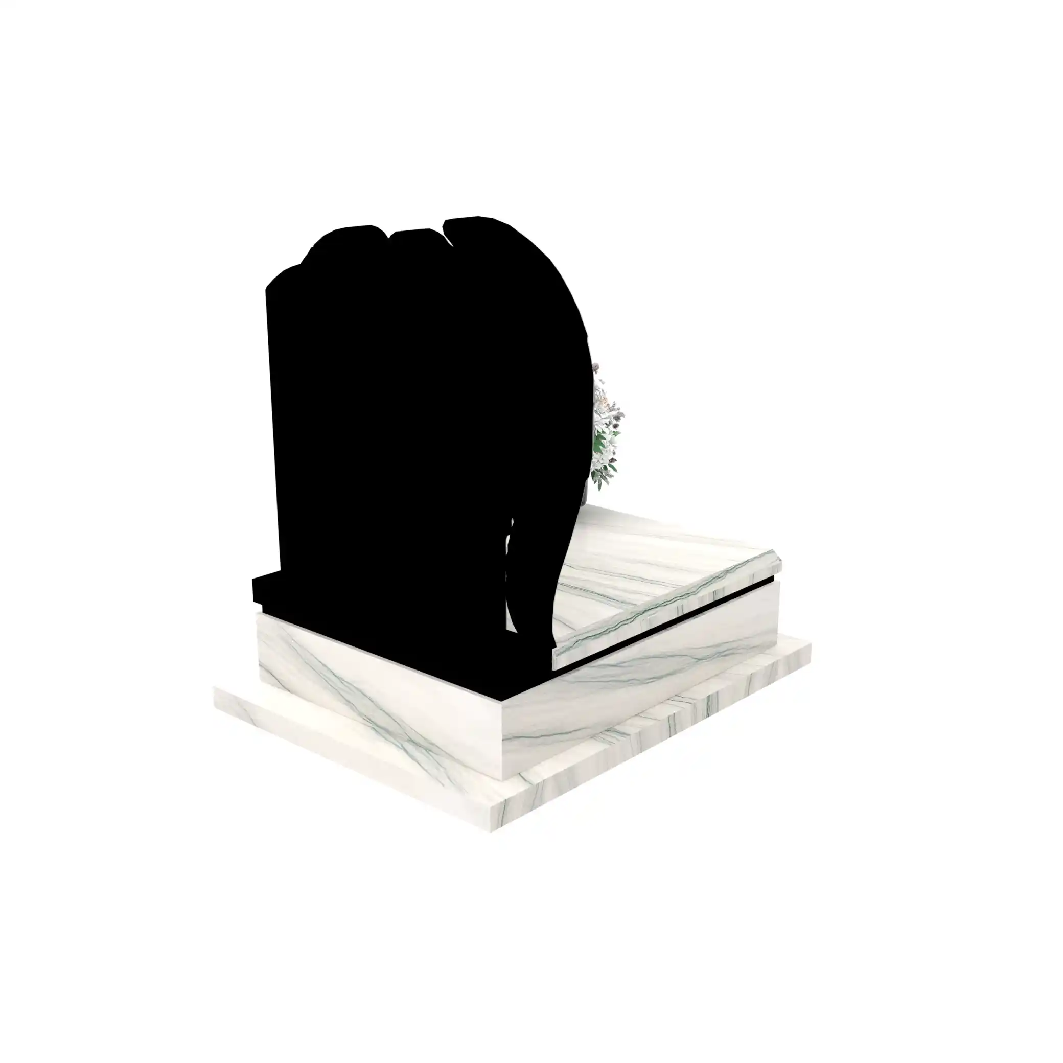 Nagrobek urnowy z rzeźbą anioła U 114+360 – photo №7