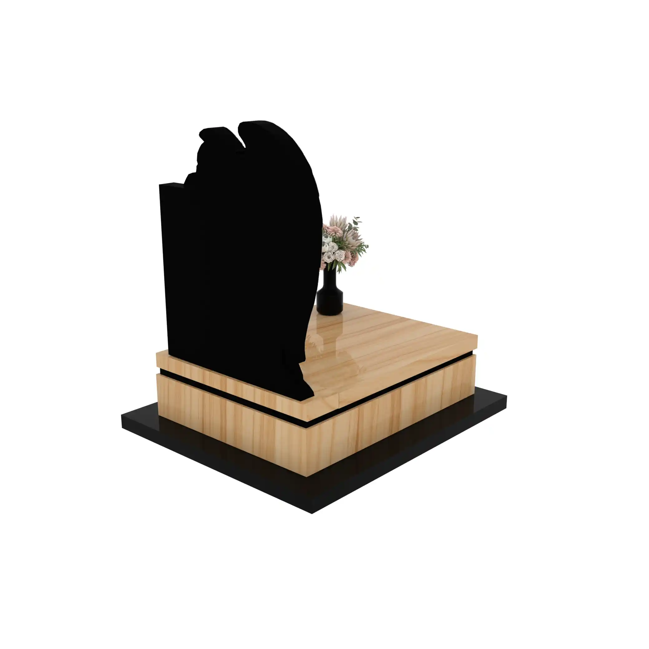 Nagrobek urnowy z rzeźbą anioła U 113+360 – photo №7