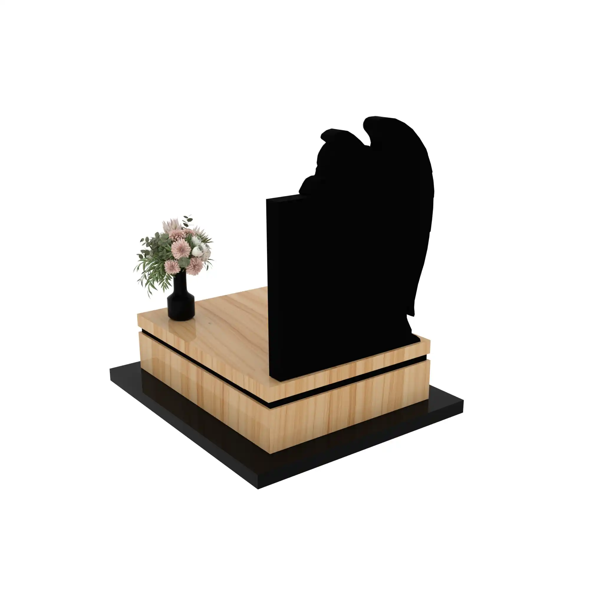 Nagrobek urnowy z rzeźbą anioła U 113+360 – photo №5