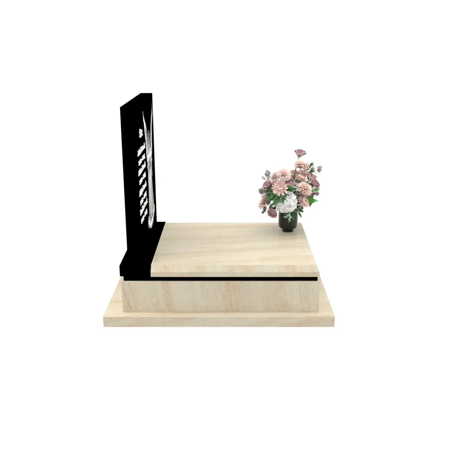 Nagrobek dla dziecka z grawerem anioła D 74+360 – photo №9