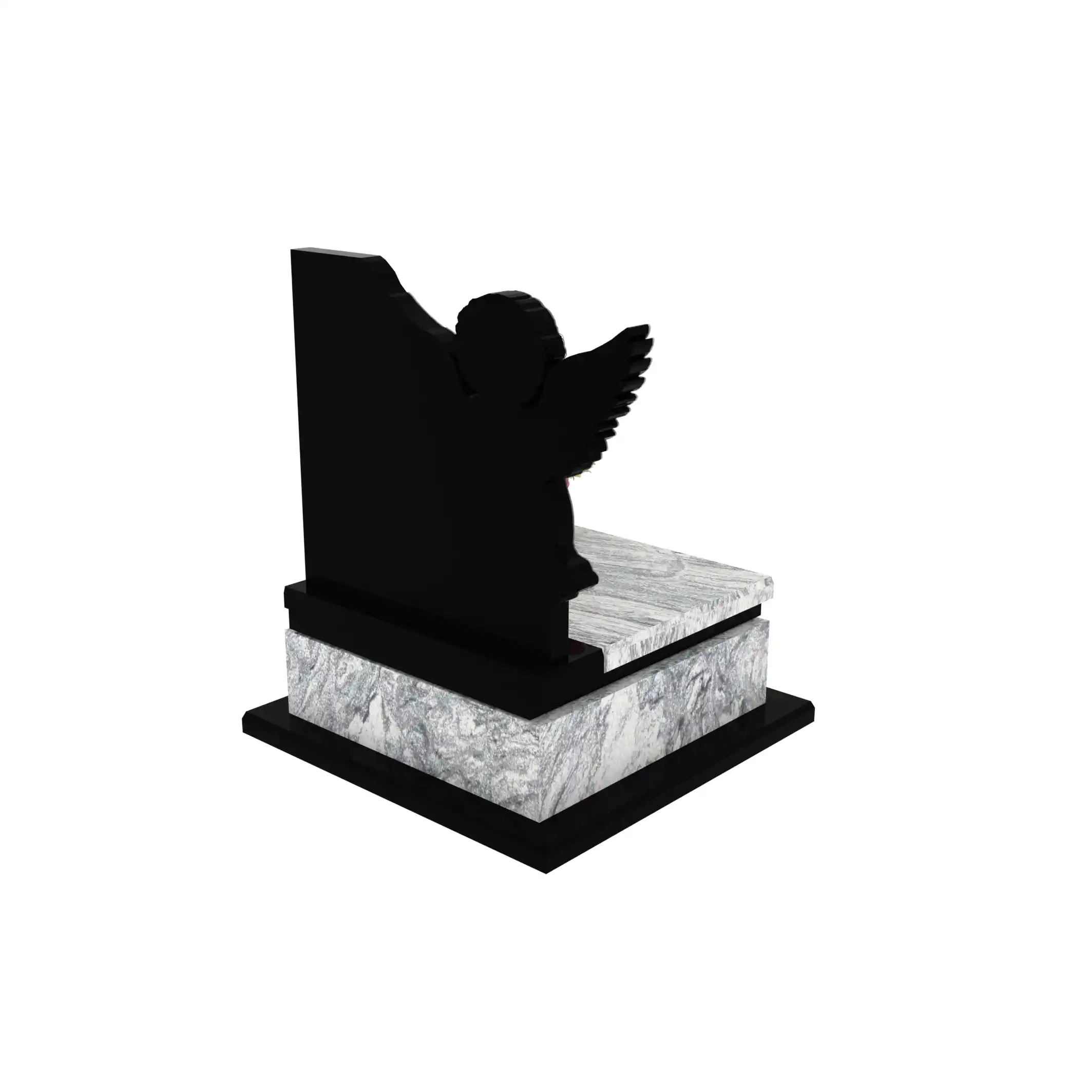 Nagrobek dla dziecka z grawerem anioła D 75+360 – photo №7