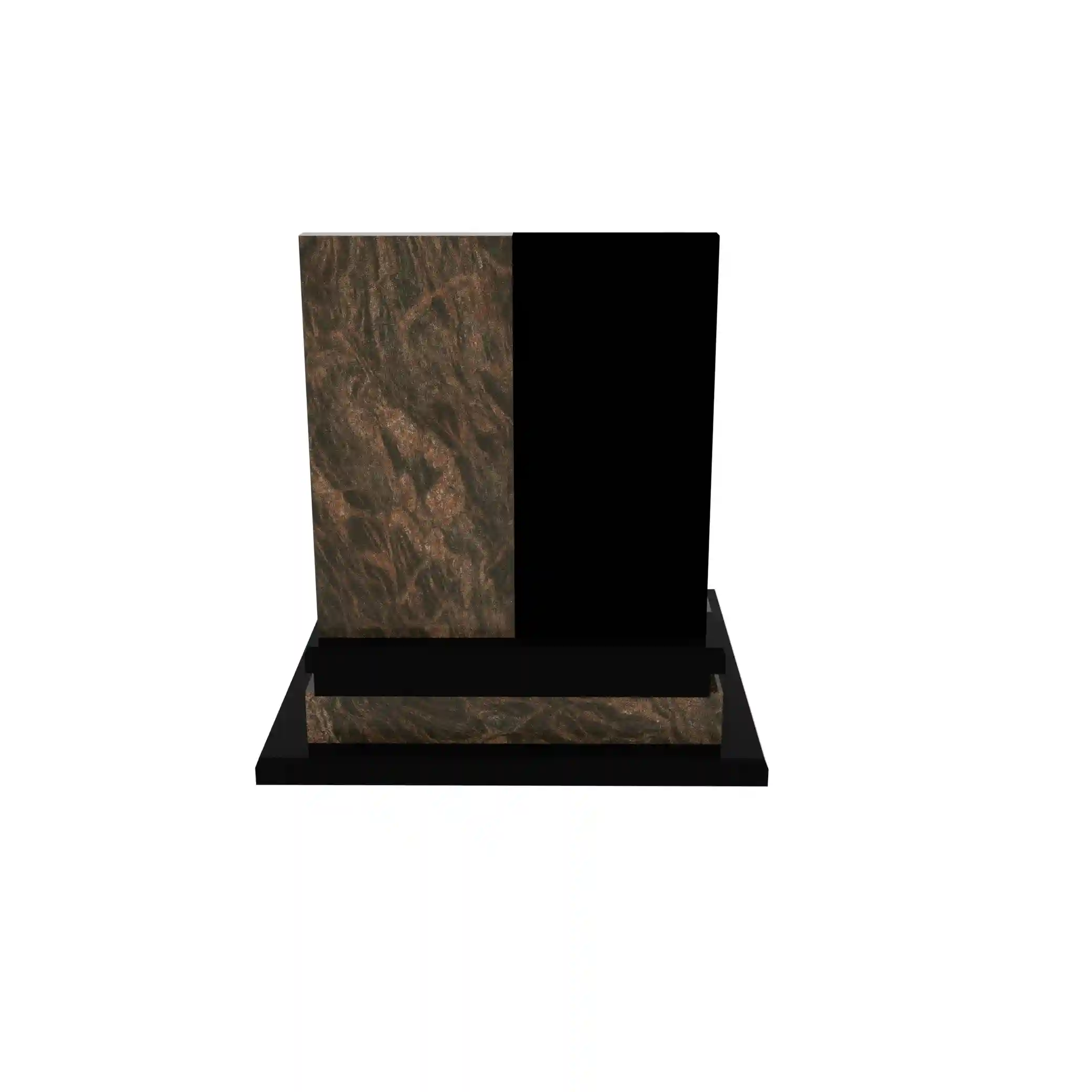 Nagrobek dla dziecka z grawerem anioła – symbol pamięci i miłości z granitu D 70+360 – photo №6