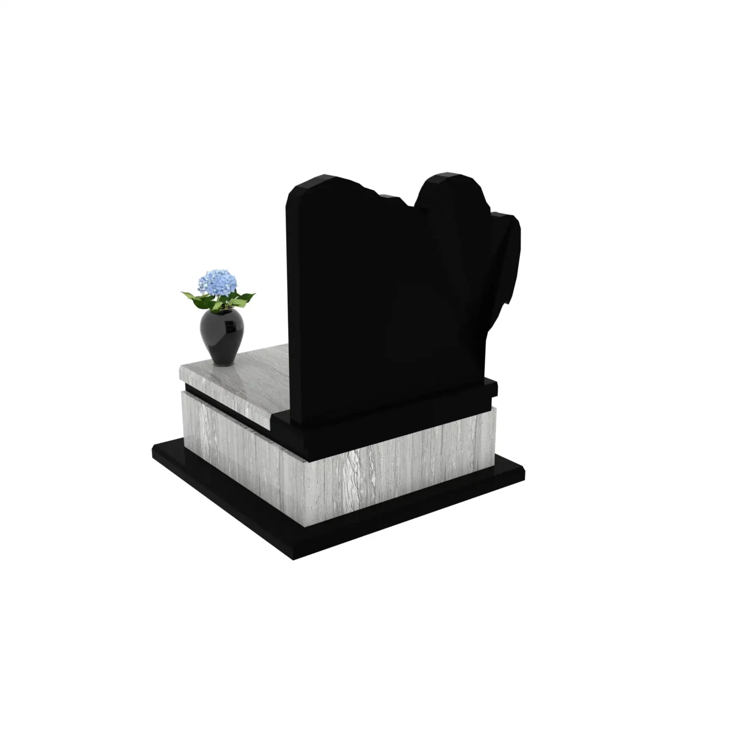 Nagrobek dla dziecka z grawerem anioła D 73+360 – photo №5