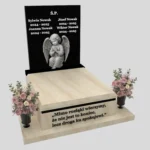 Nagrobek dla dziecka z grawerem anioła D 68 zdjęcie 34