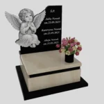 Nagrobek dla dziecka z grawerem anioła D 75 zdjęcie 34