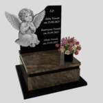 Nagrobek dla dziecka z grawerem anioła D 75 zdjęcie 35