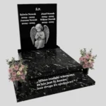 Nagrobek dla dziecka z grawerem anioła D 68 zdjęcie 36