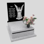 Nagrobek dla dziecka z grawerem anioła D 74 zdjęcie 36